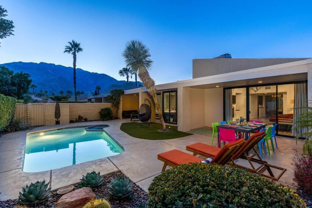 The Sunset House Pool & Spa Palm Springs Kültér fotó