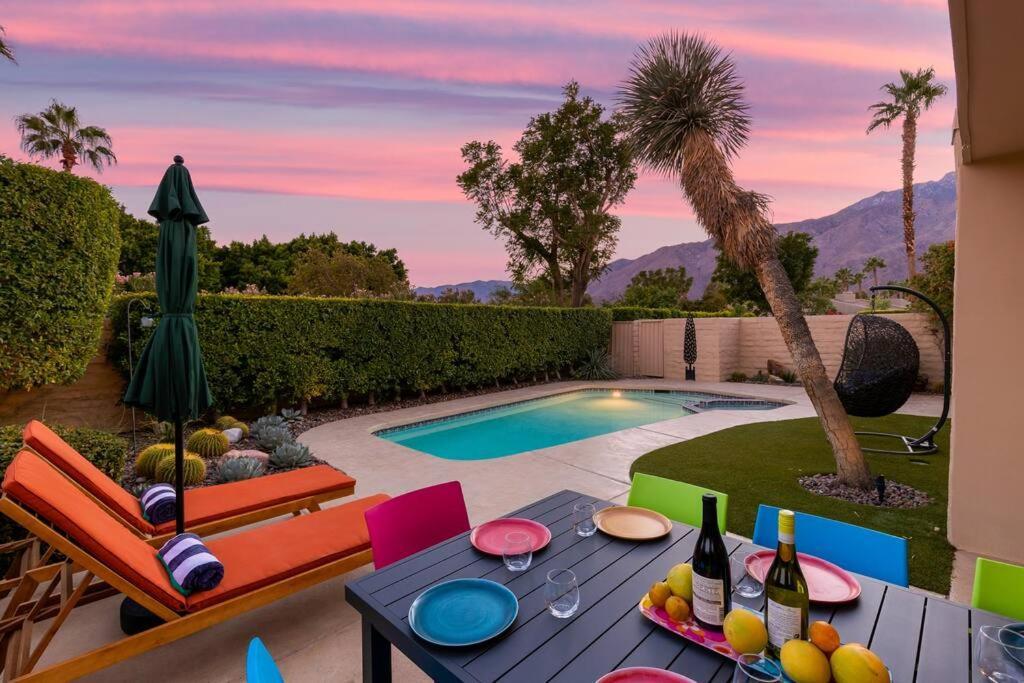 The Sunset House Pool & Spa Palm Springs Kültér fotó